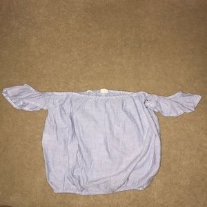 Off he shoulder top